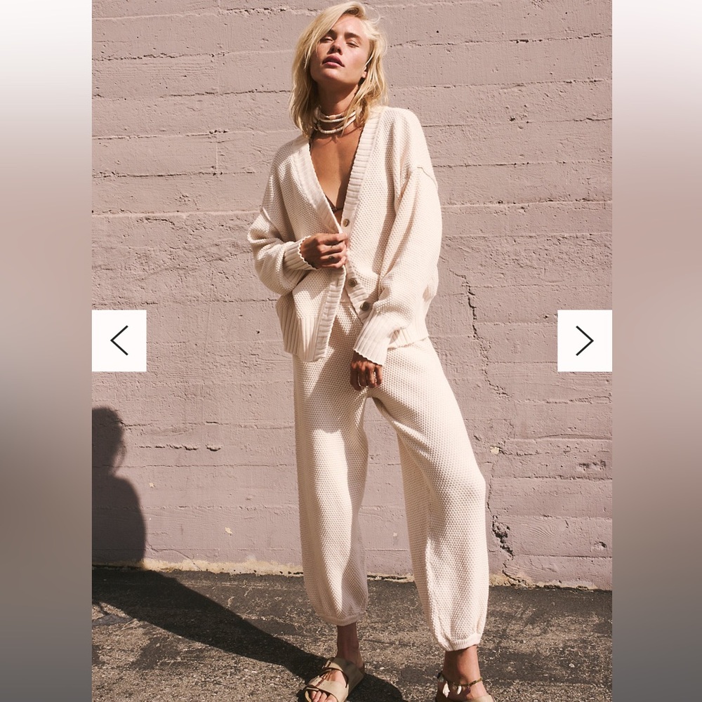 Free People Hailee Cardi Set